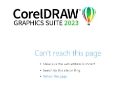 Fix Can’t Reach This page on CorelDraw Startup